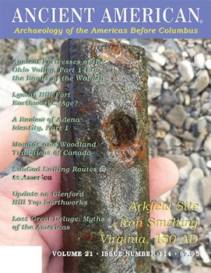 Volume 21, Issue 114: Arkfeld Site Iron Smelgin Virgina, 150 AD