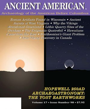 Volume 17, Issue 98: Hopewell 250 AD Archaeoastronomy: The Yost Earthworks